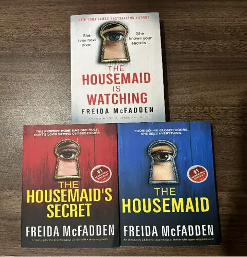 The Housemaid Series By Freida McFadden 3 Books Collection, Paperback USA