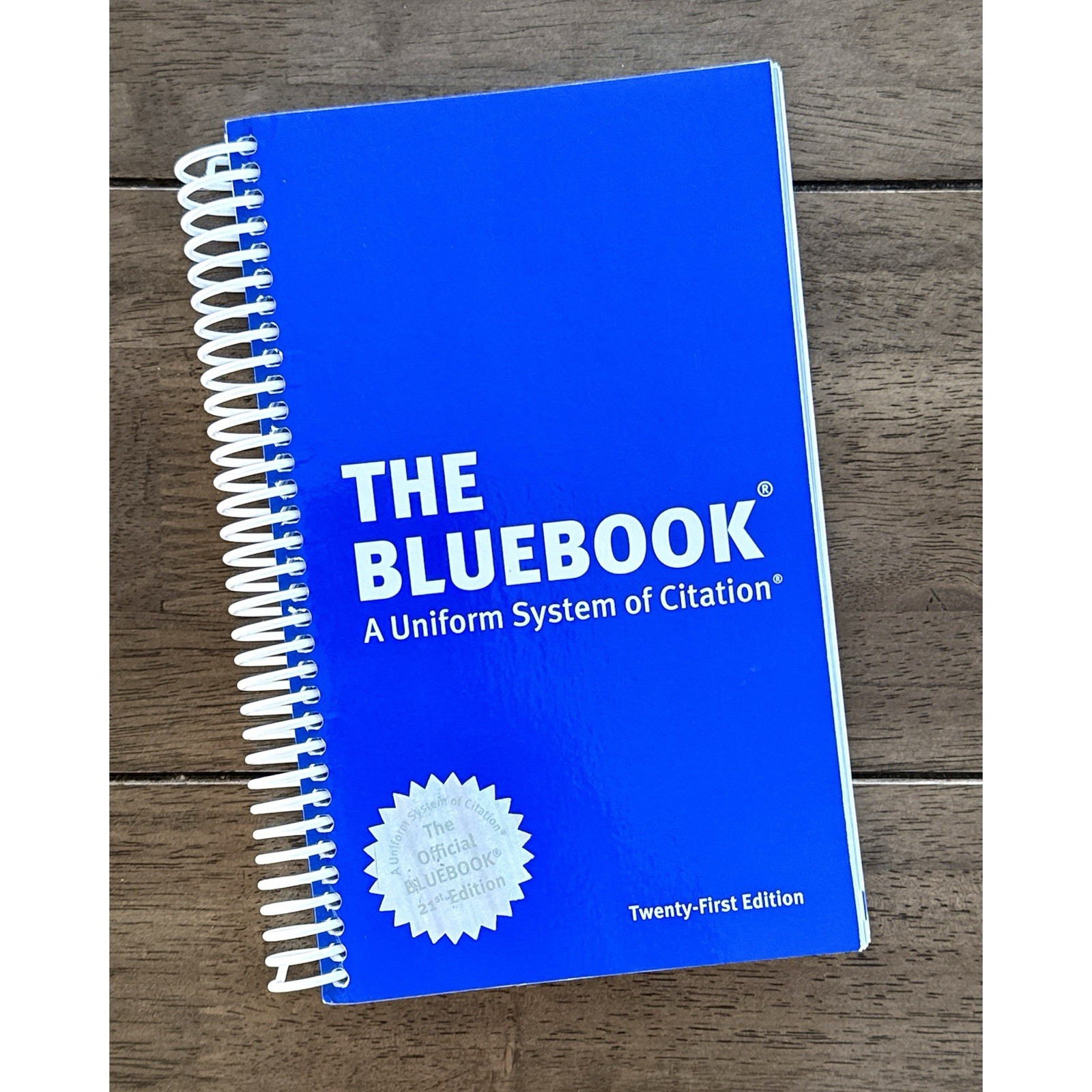 The Bluebook: A Uniform System of Citation (21st Edition) Spiral-bound