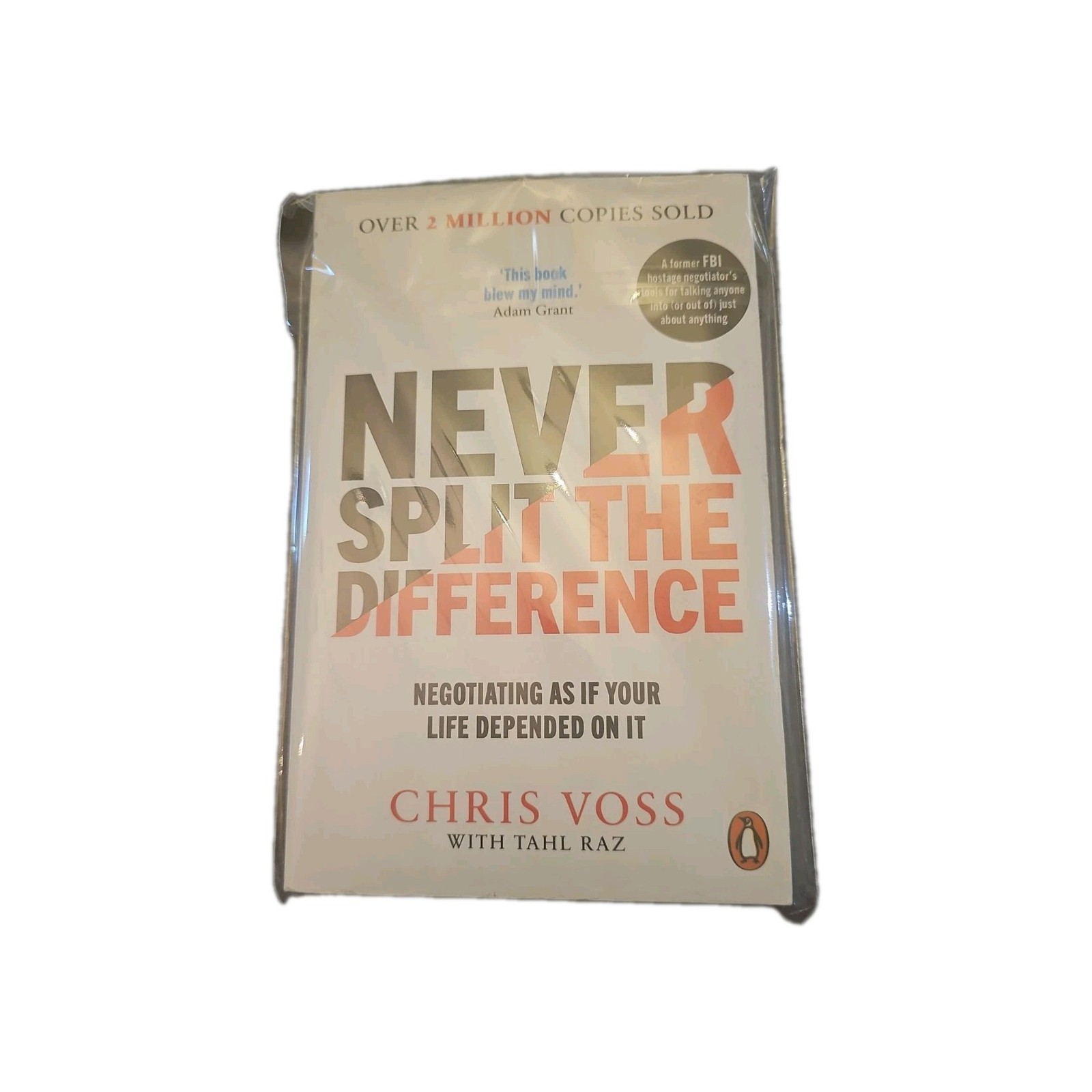 Never Split the Difference by Chris Voss Paperback
